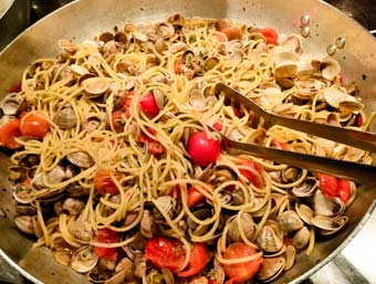 Spaghetti con le vongole